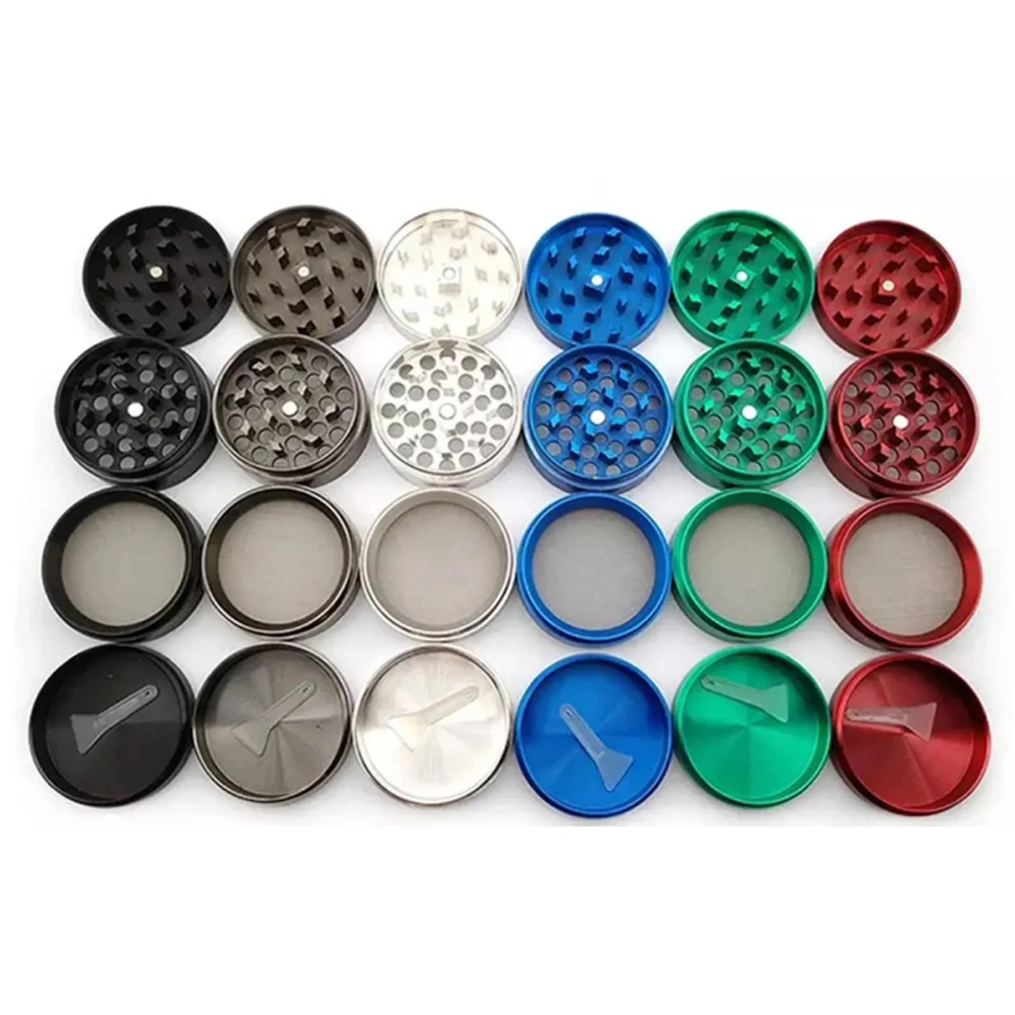 Zinc Alloy Four Layer Cigarette Crusher 6