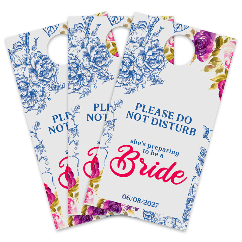 4.25 X 8 Inch Full Color Door Hanger 25