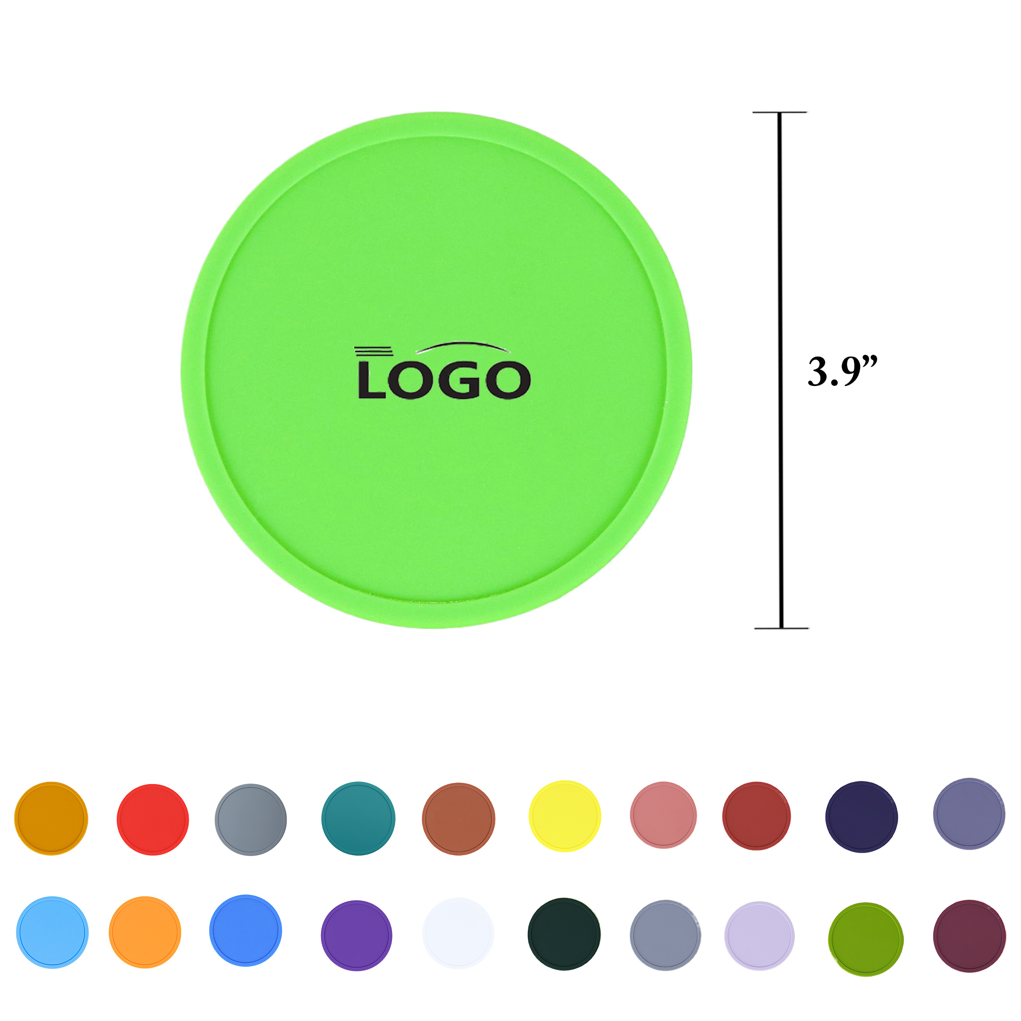 Silicone Heat Resistant Coaster Mats 8