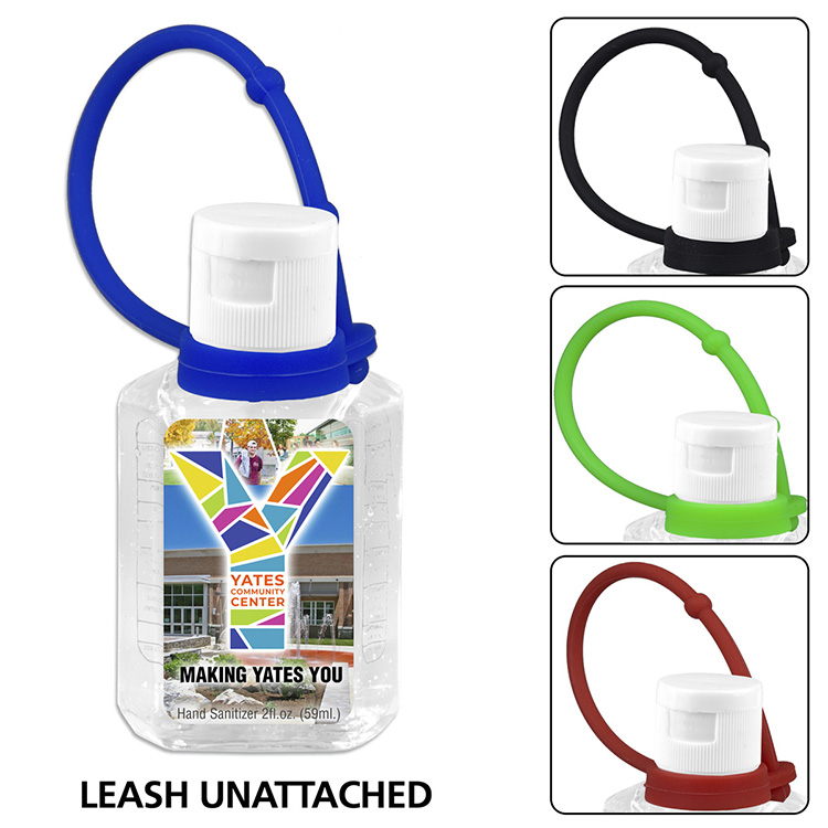 "Breeze" 0.5 oz Compact Hand Sanitizer Antibacterial Gel in Flip-Top Squeeze Bottle