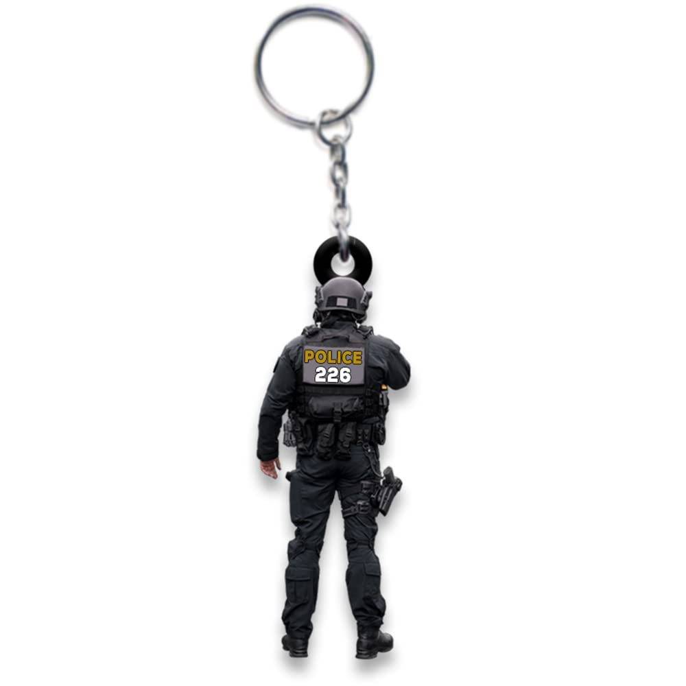 Police Acrylic Keychain 6