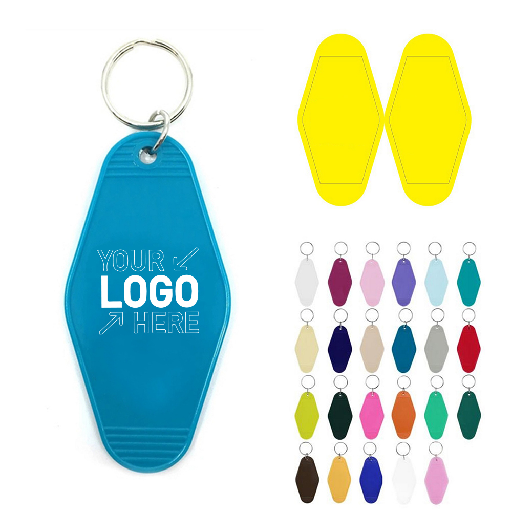 Vintage Key Tag Hotel Motel Keychain 2