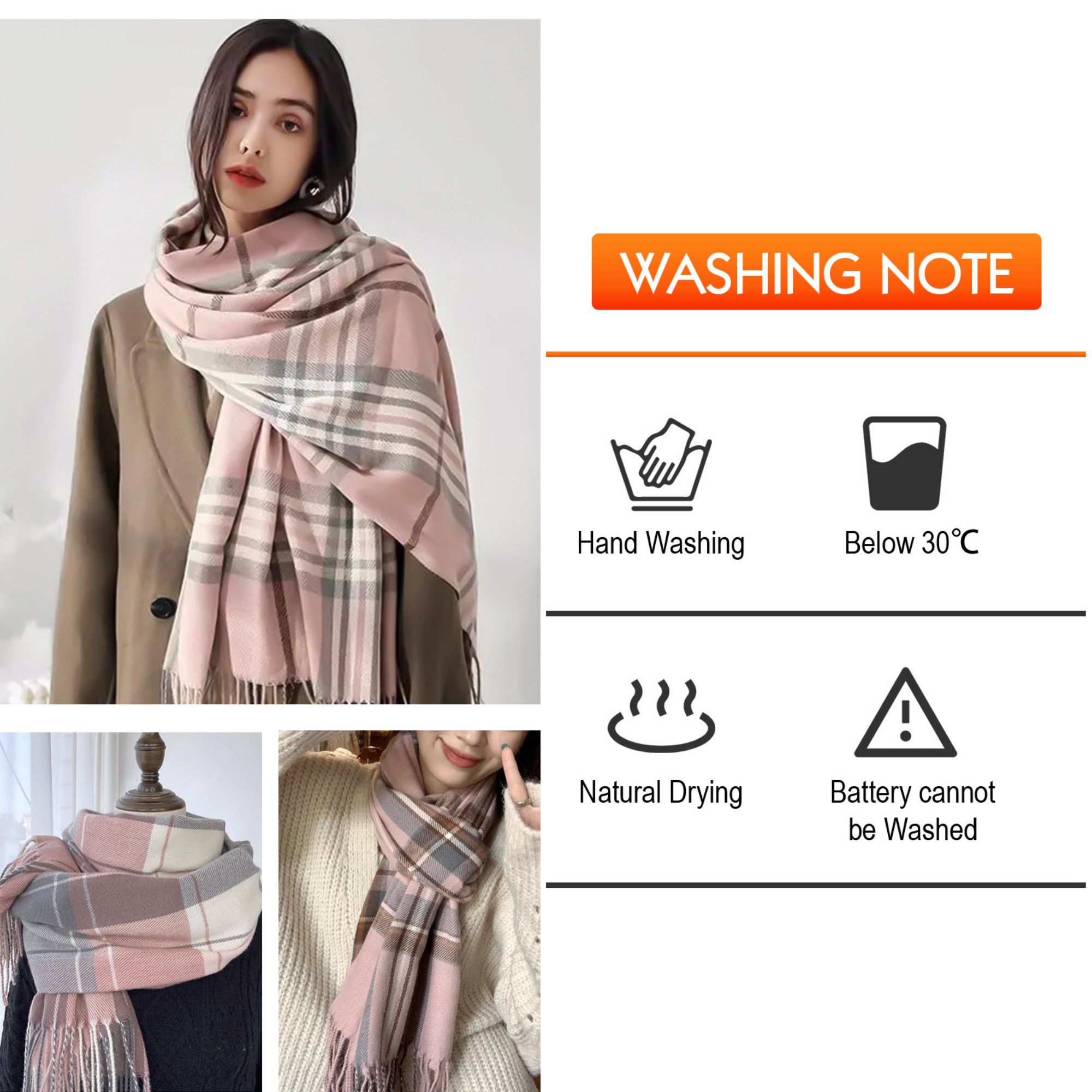 Winter Electric Heating Scarf 4