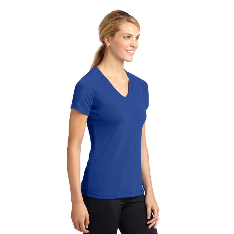 Sport-Tek Women's Ultimate Performance V-Neck. 42