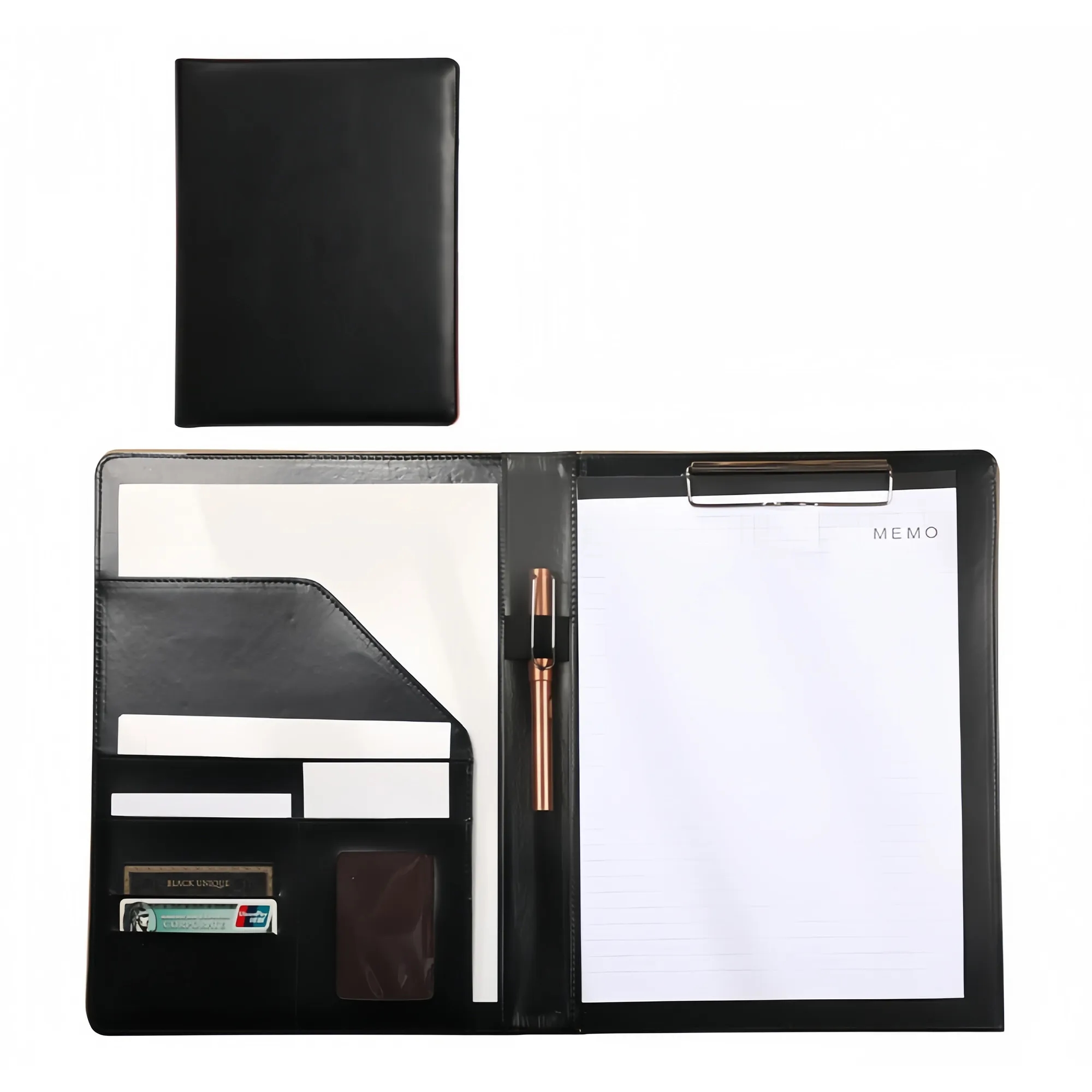 A4 Leather Padfolio Writing Board 3
