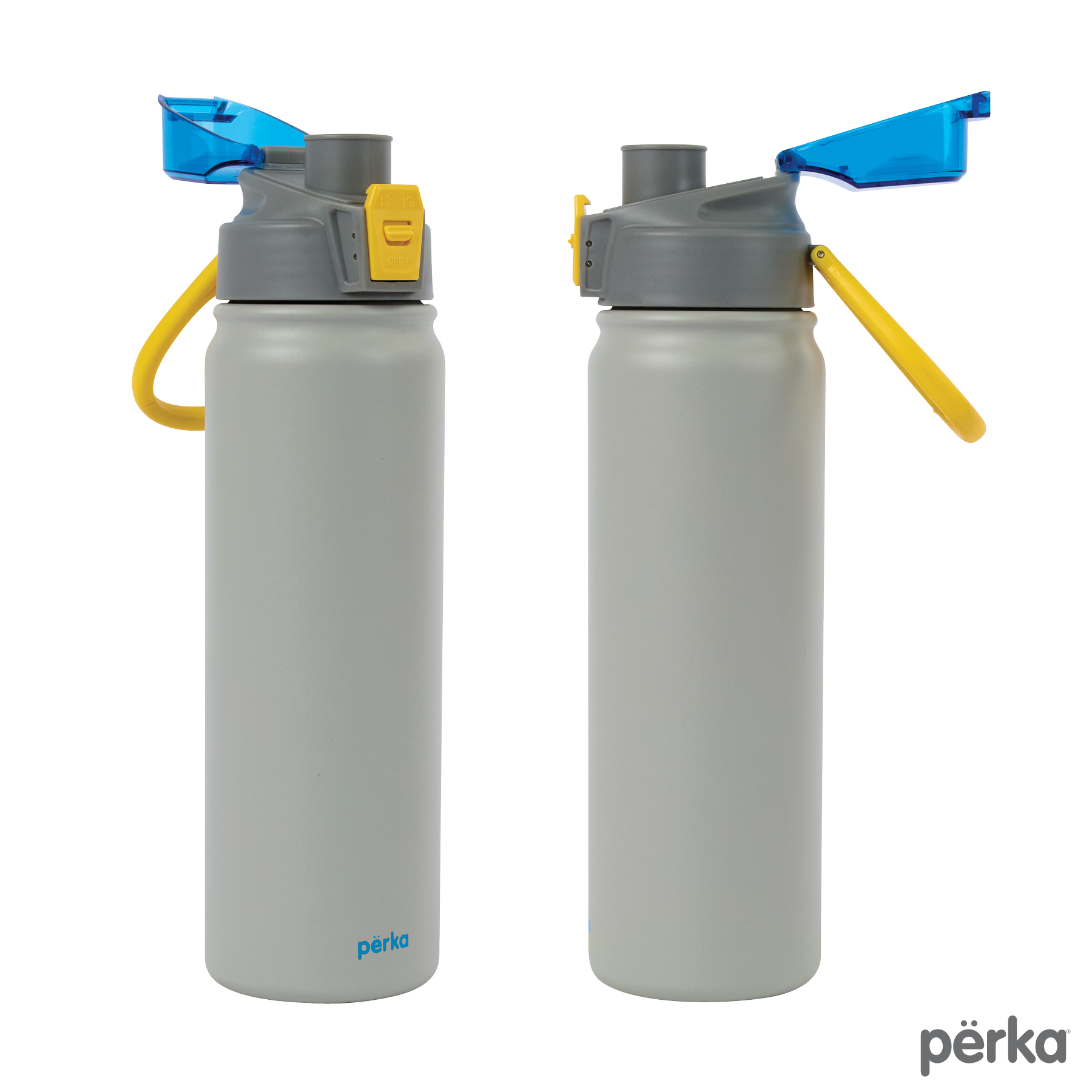 Perka® Rex Fresh 24 oz. Double Wall, Recycled Stainless Steel Water Bottle 50