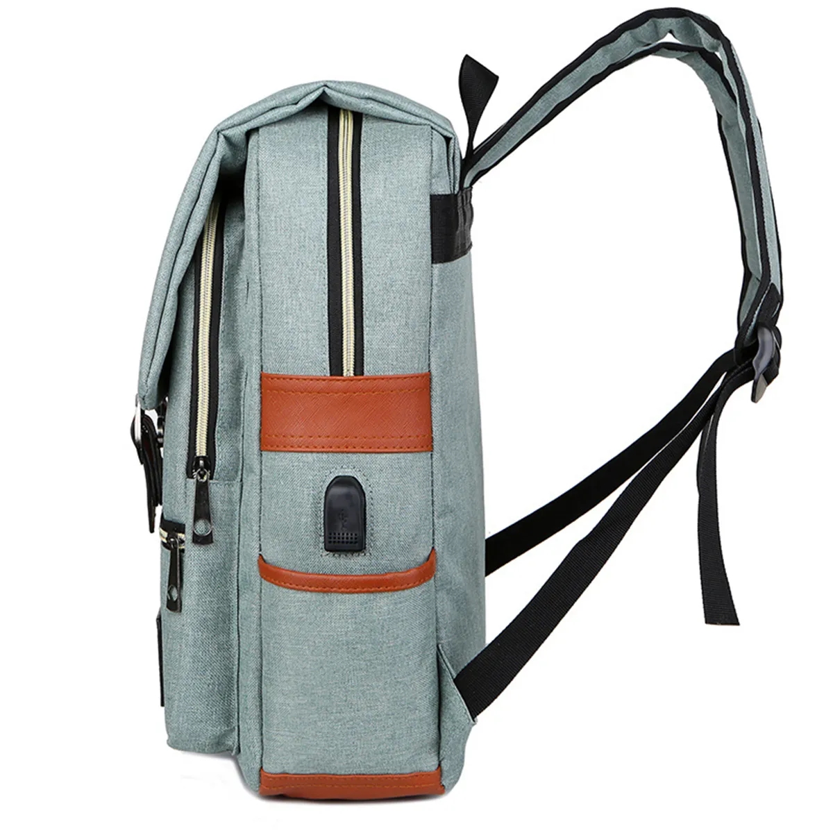 Customized 15.6inch Laptop Backpack with USB Charging Port 3