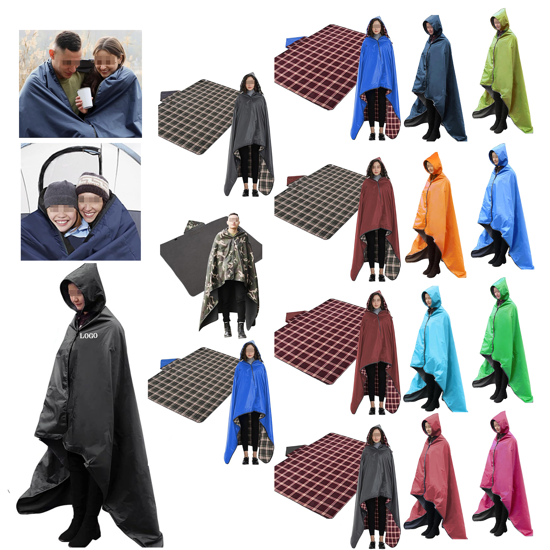 Large Waterproof Stadium Blanket 3