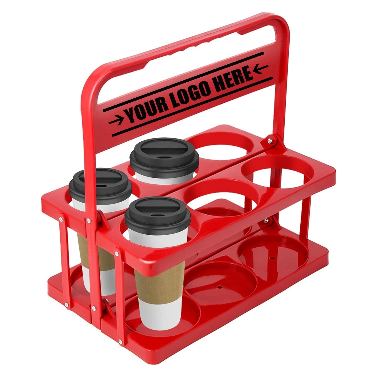 6 Holes Foldable Plastic Drink Carrier 2