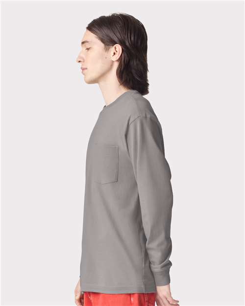 Unisex Super Heavyweight Long Sleeve Pocket Tee - 9410 52