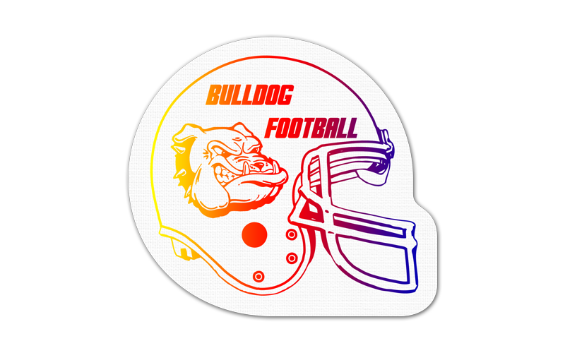 Football Helmet Vinyl Jar Opener 44