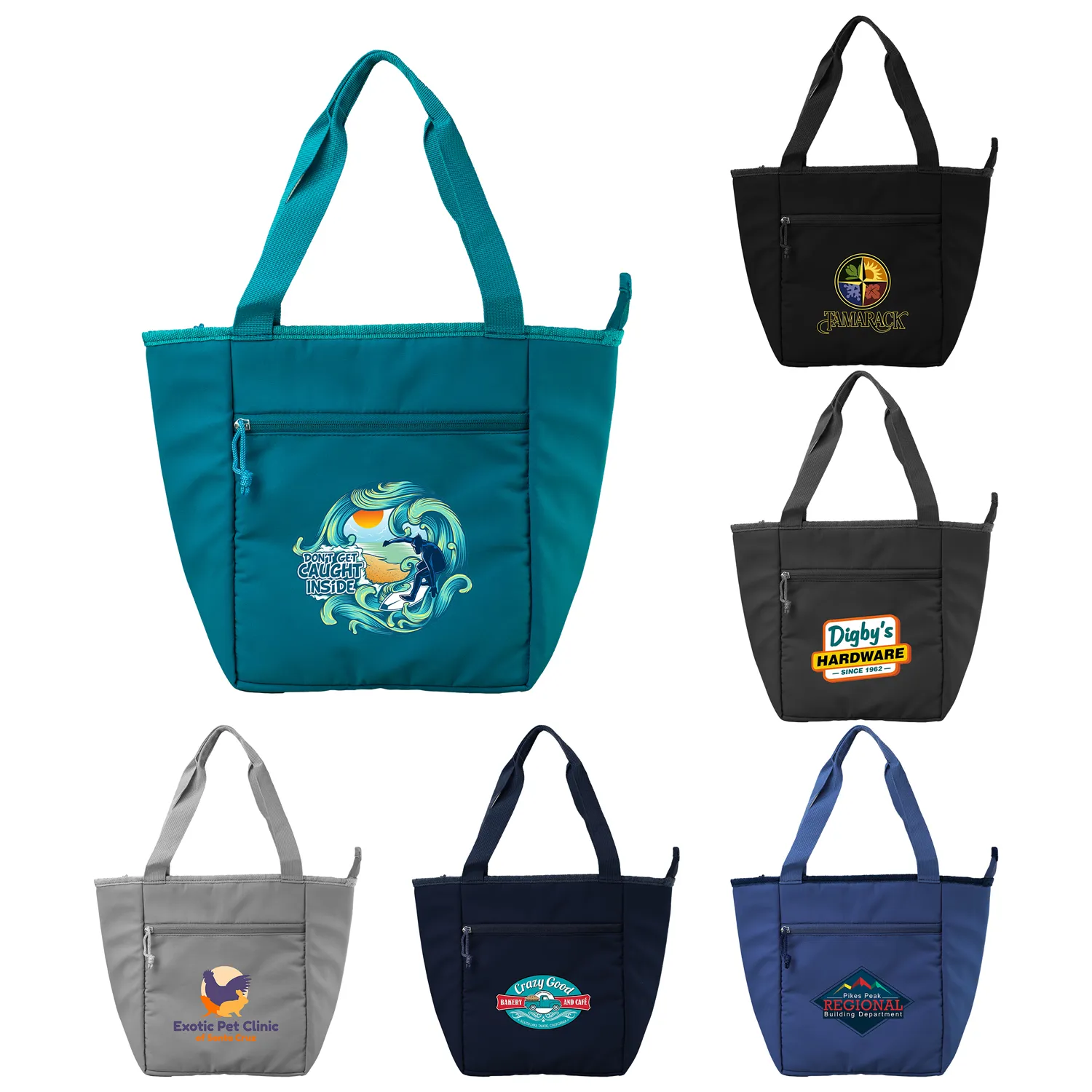 Roam Zippered Cooler Tote