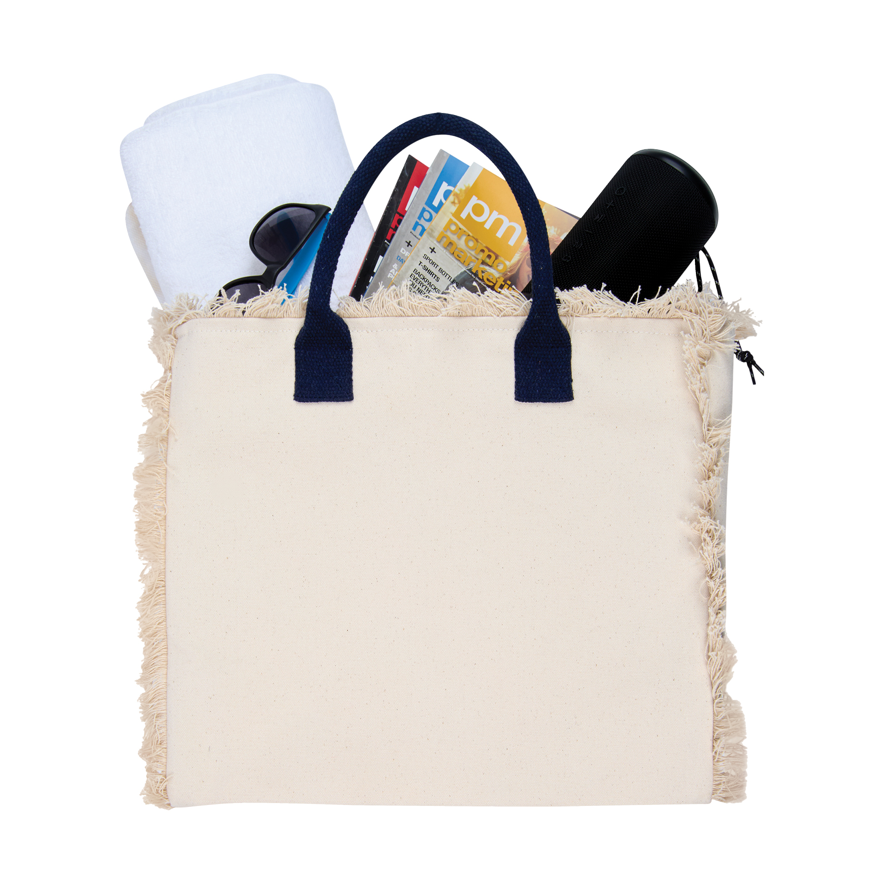 Charlene Resort Cotton Tote, custom tote bag with logo imprint 16