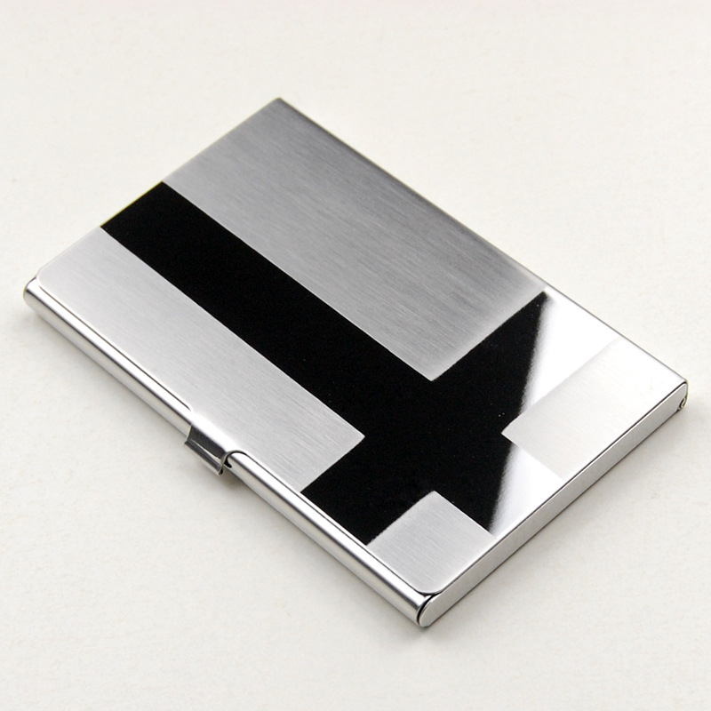 Ultra-Slim Stainless Steel Business Card Holder 6