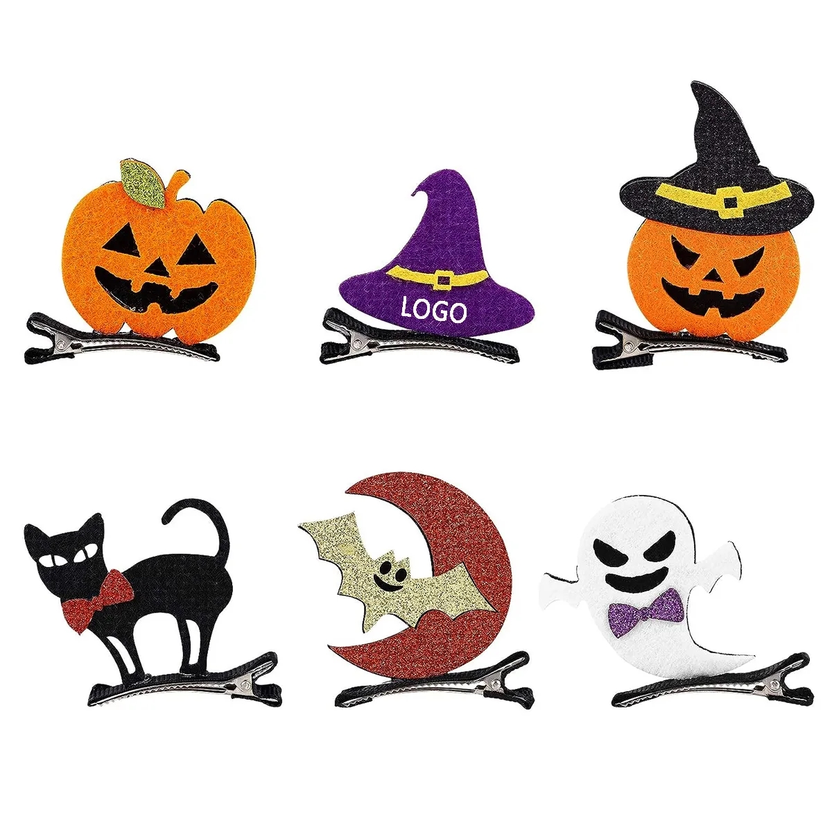 Halloween Hairpins Cute Hair Barrettes Clips 1