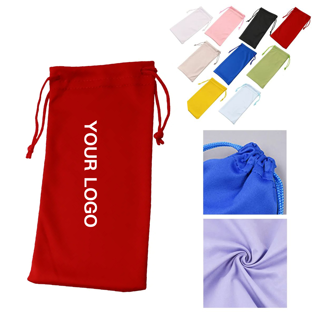 Soft Microfiber Pouch For Glasses And Sunglasses 7