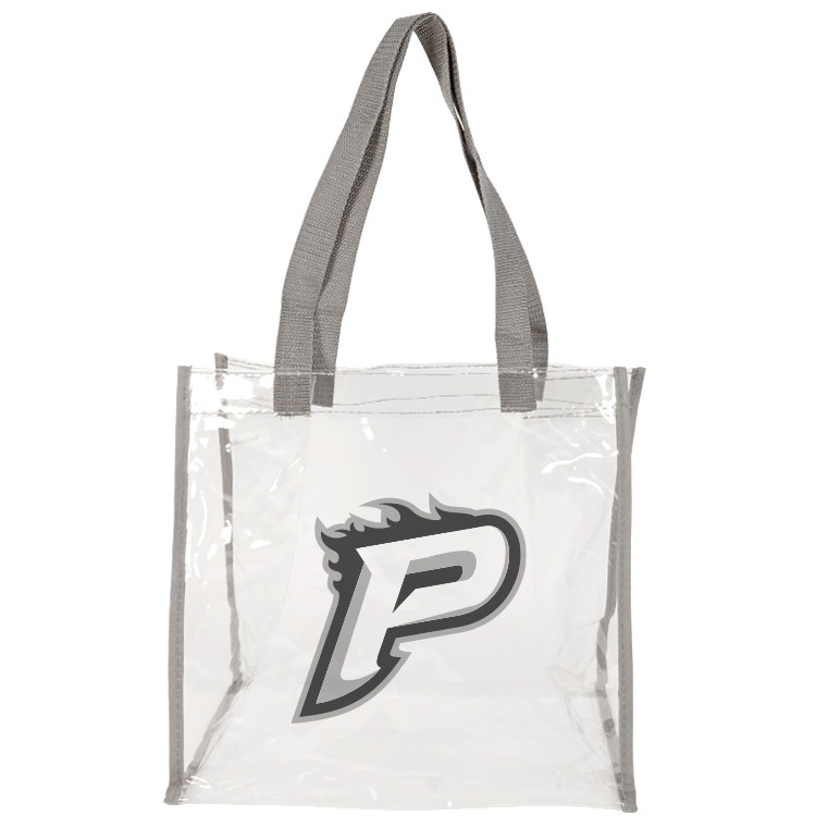 Coronado Clear Open Top Tote, custom tote bag with logo imprint 5