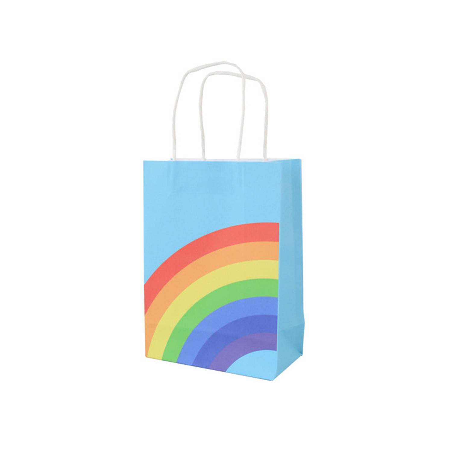 Kraft Paper Rectangular Tote Gift Bag 5