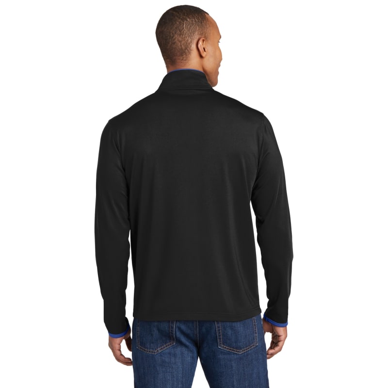 Sport-Tek Sport-Wick Stretch Contrast Full-Zip Jacket. 8