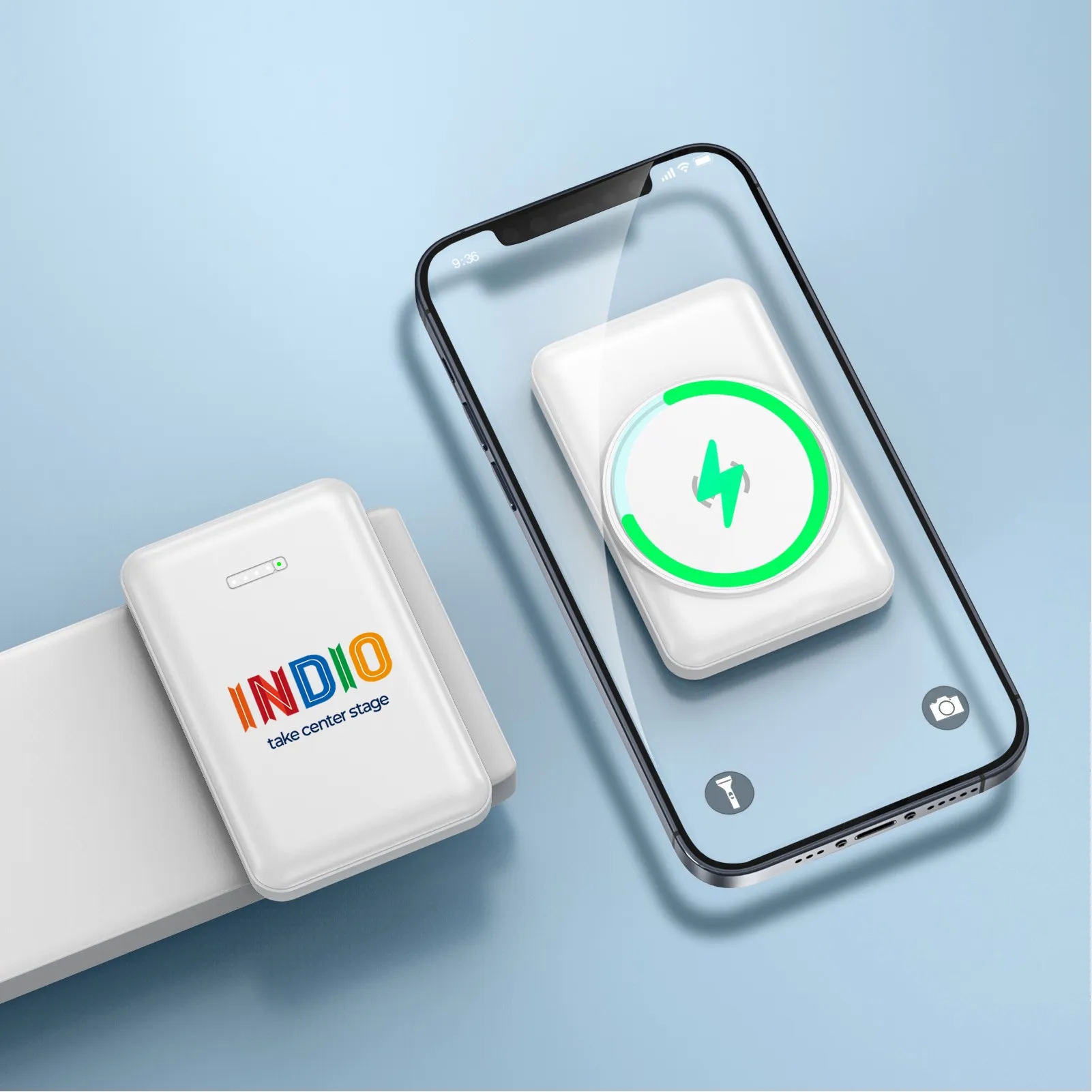 Portable 5000mAh Fast Charging Magnetic Power Bank 22.5W 5