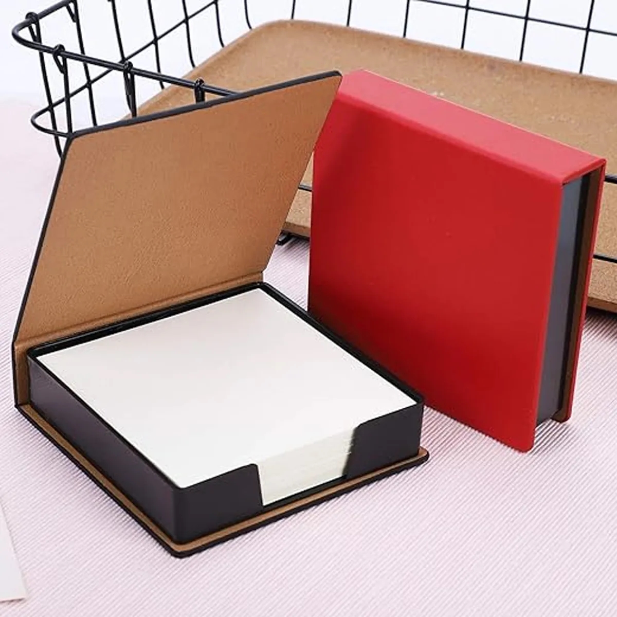 Business Gift Office School Memo Box Note Holder 6