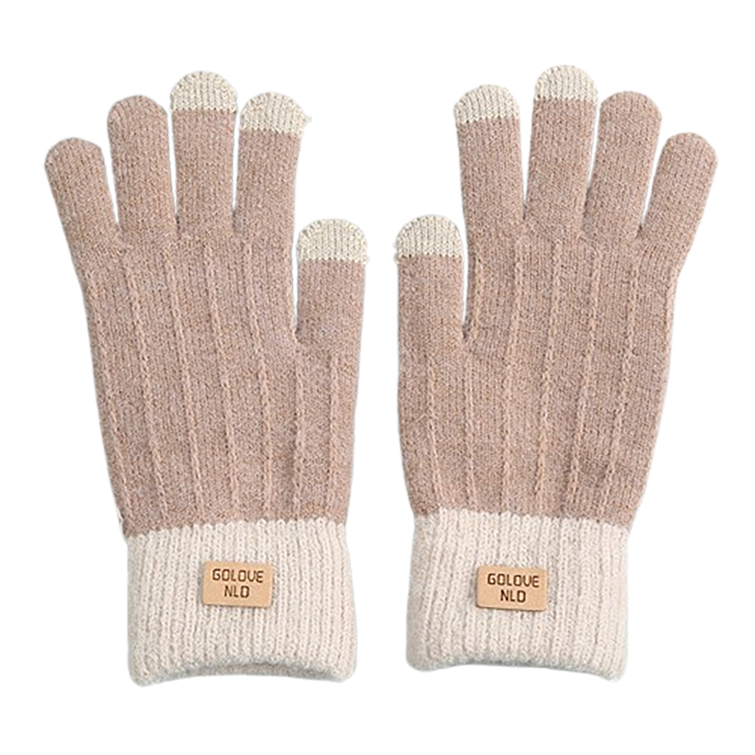 Women's Winter Warm Knitted Touchscreen Gloves 2