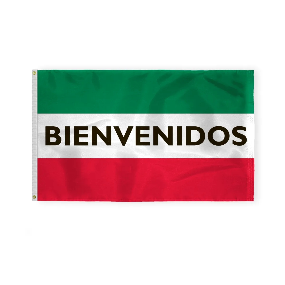 Spanish Sewn Stripes Horizontal Message Flags 3' x 5' 3