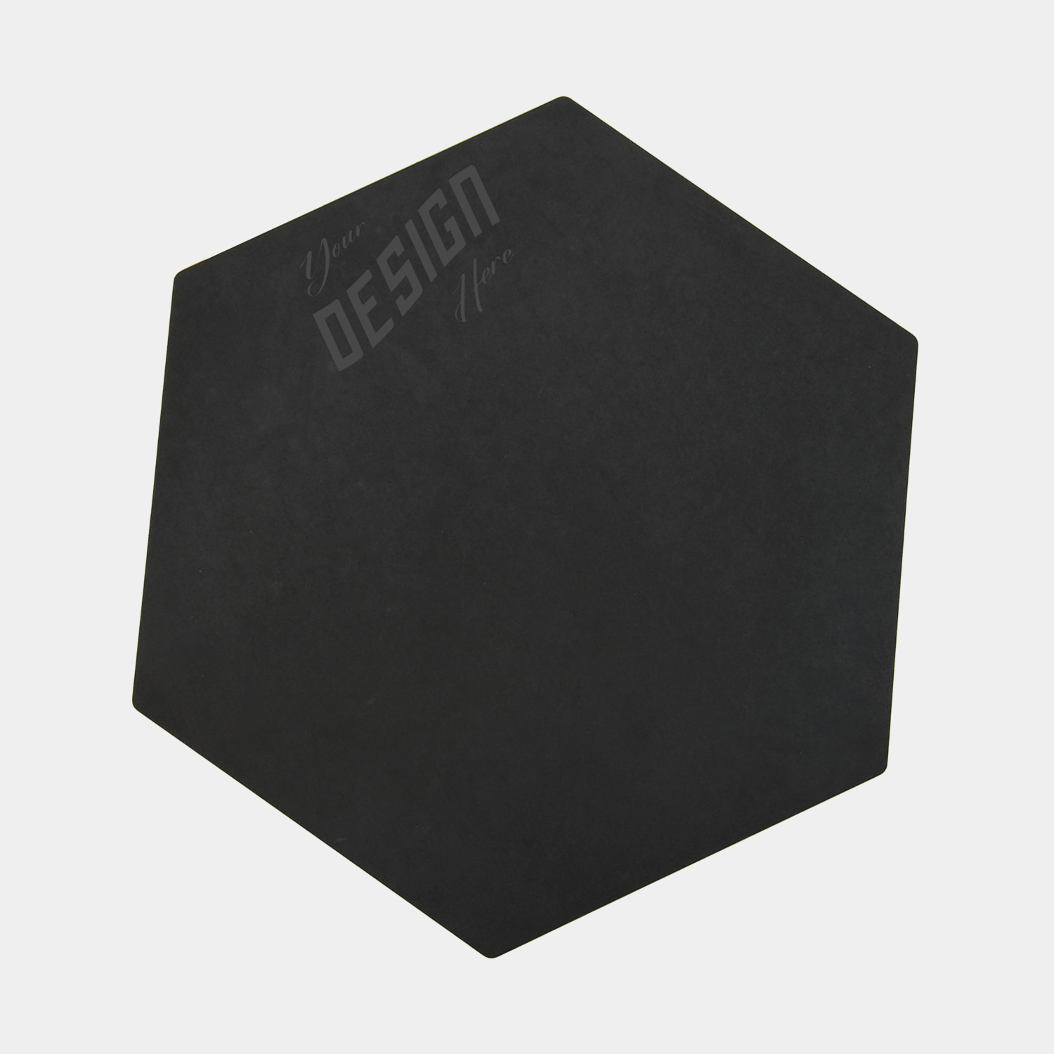 Epicurean - Victorinox® USA Made Serving & Display Hexagon Small Slate Colored Board 1