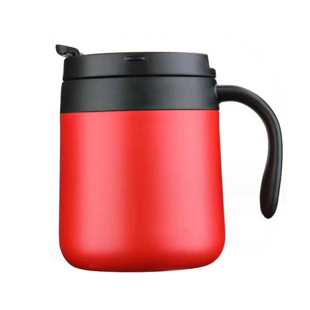 Portable Coffee Cup Stainless Steel Thermos Mug 4