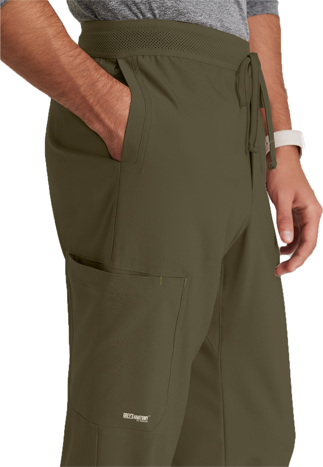 Grey's Anatomy Evolve Stretch - Men's Five-Pocket Slim Leg Highland Scrub Pant 41