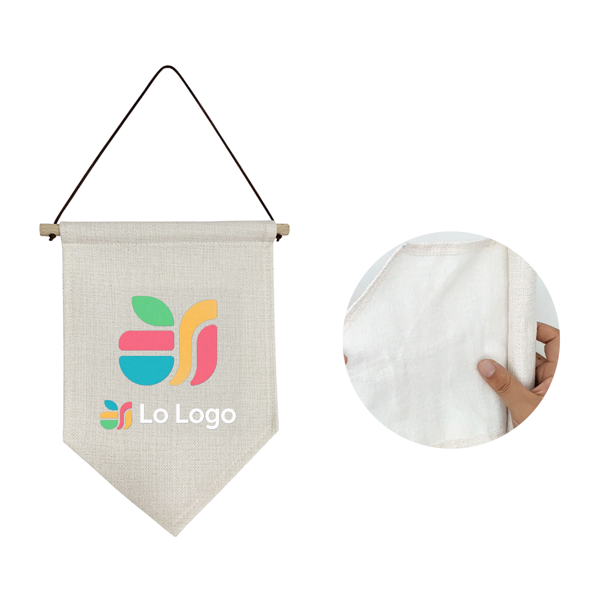 Blank Wall Fabric Banner 2