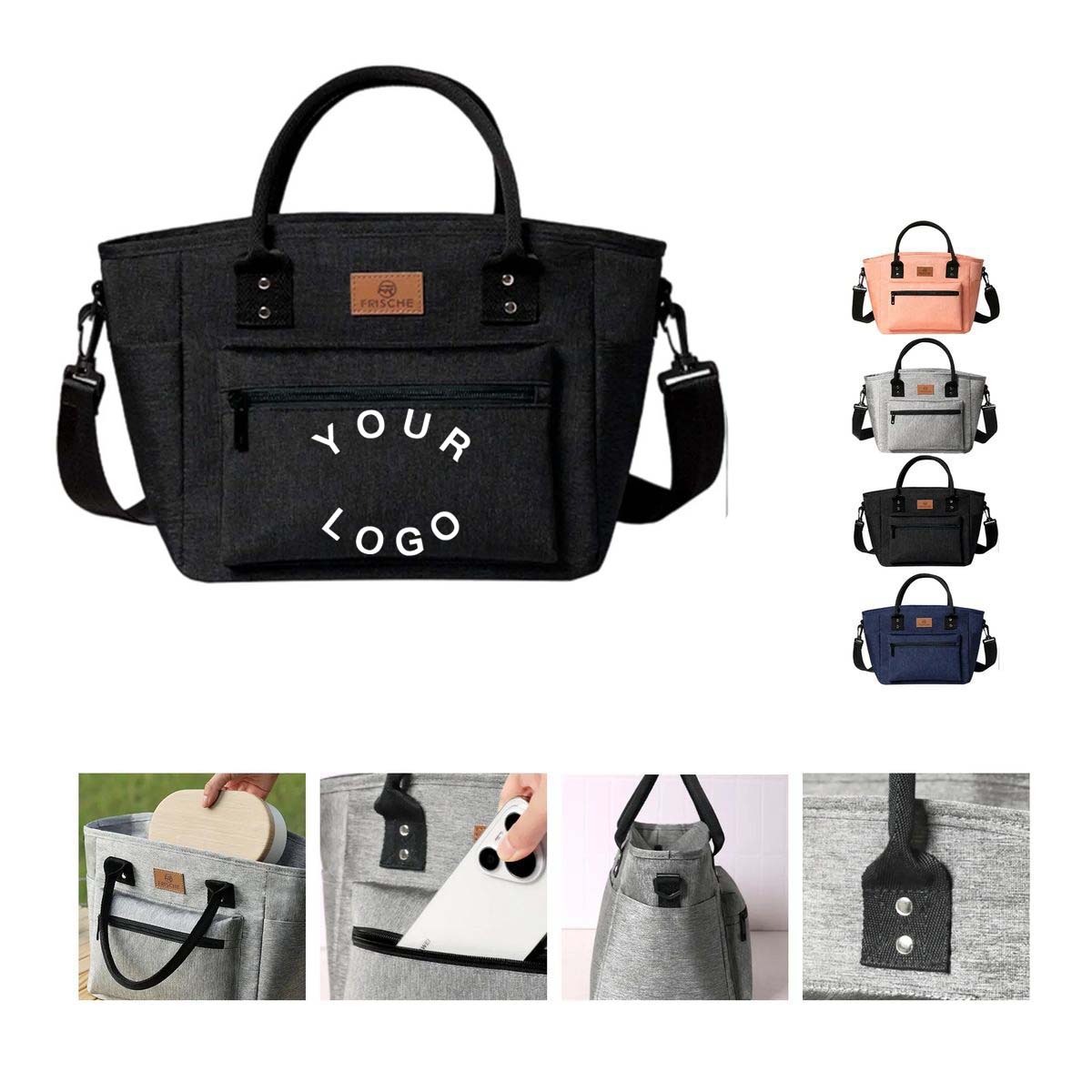 Large Capacity Insulated Lunch Bag for Daily Use 5