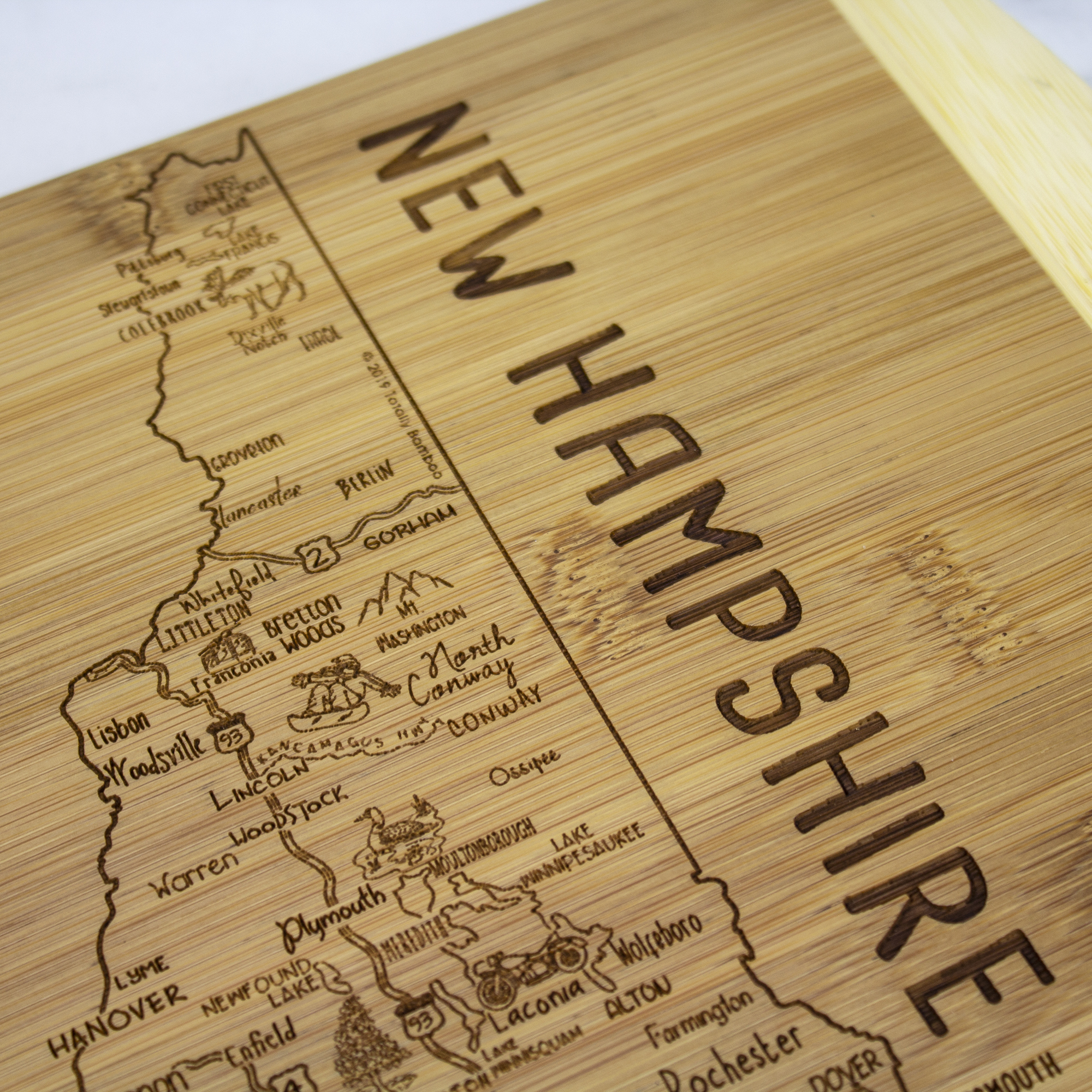A Slice of Life New Hampshire Serving & Cutting Board 3