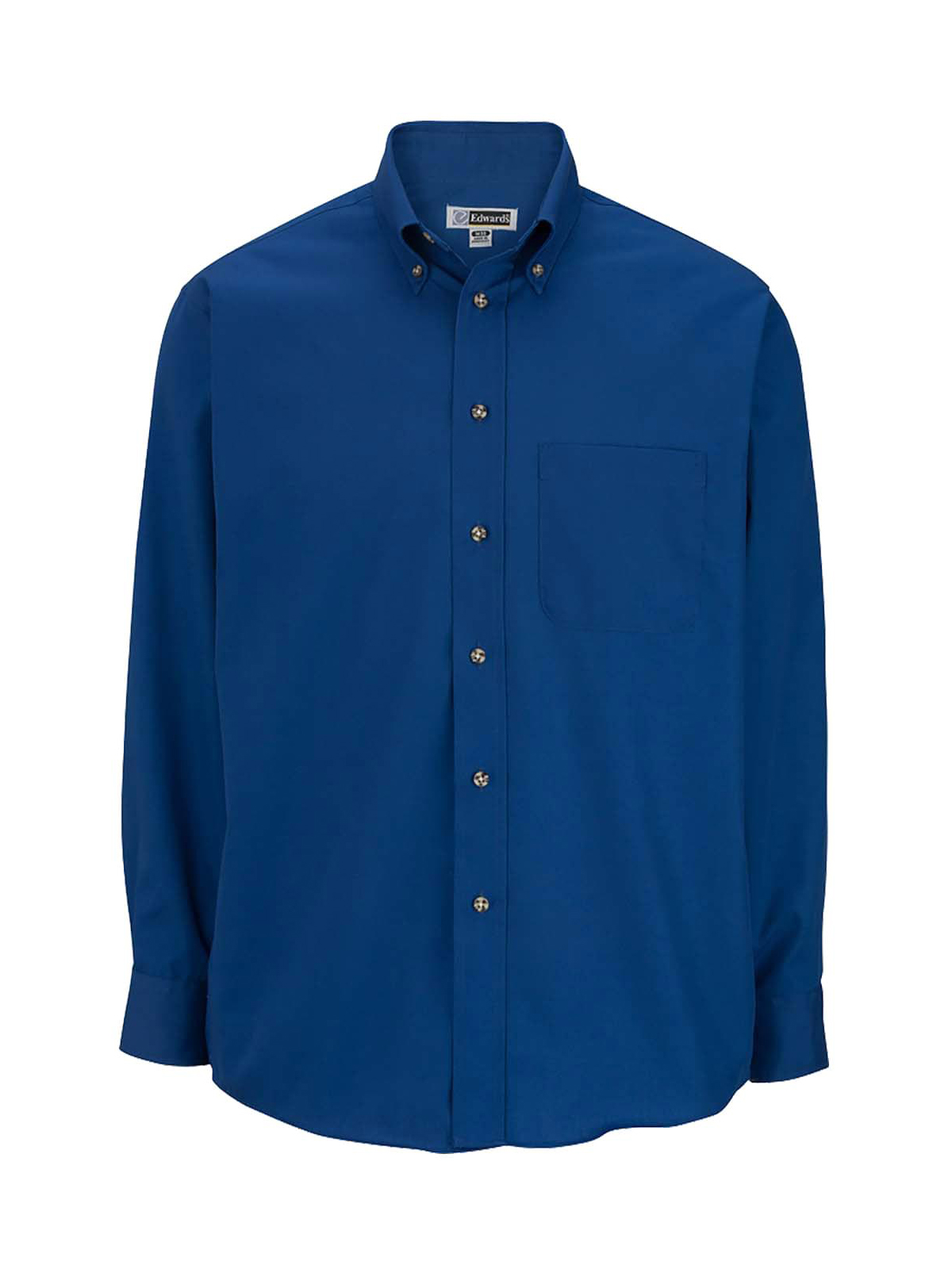 Edwards - Men's 1-Pocket Long Sleeve Poplin Shirt 18