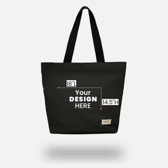 Tote Bags (18 ''L x 14.5''H), custom tote bag with logo imprint 2