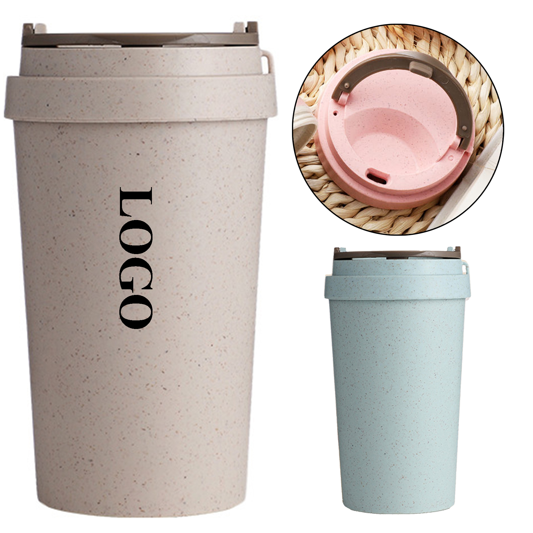 Wheat Straw Coffee Cups 4