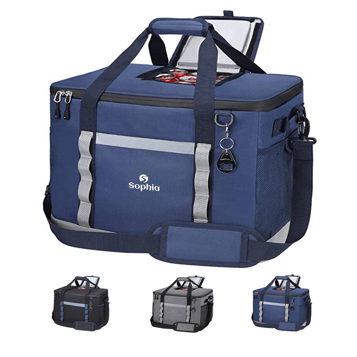 Large Portable Travel Cooler for Grocery 2