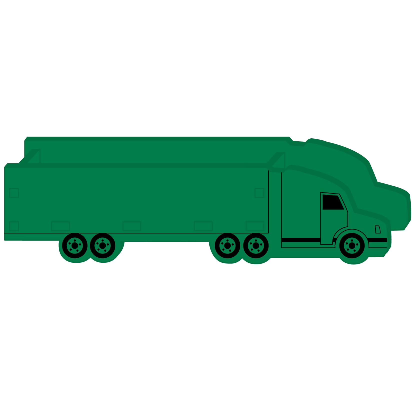 Semi Truck Desktop Caddy 1