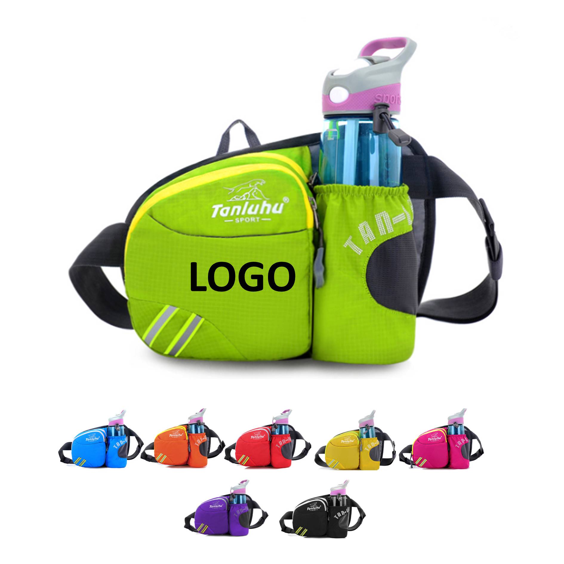 Waterproof Sports Water Bottle Waist Bag 2