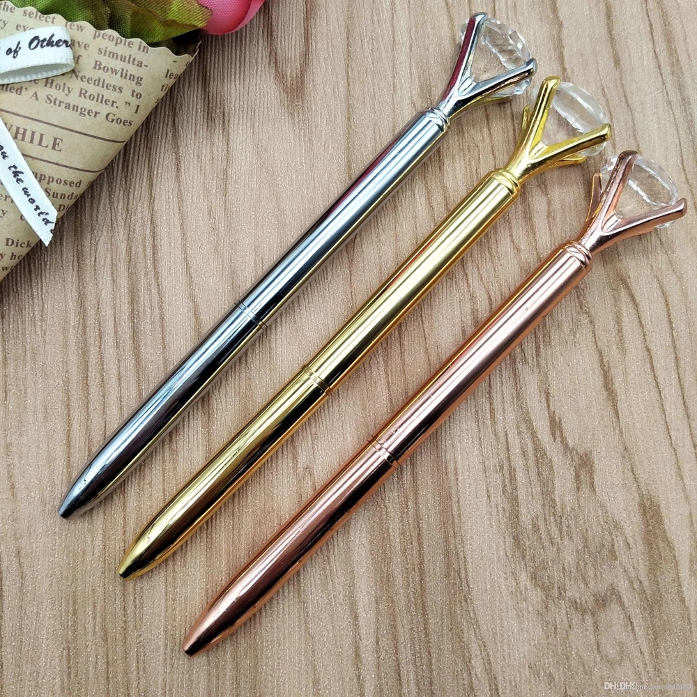 Luxury Big Crystal Diamond Ballpoint Pens 6