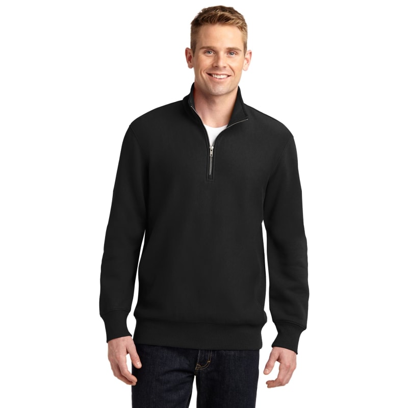 Sport-Tek Super Heavyweight 1/4-Zip Pullover Sweatshirt. 33
