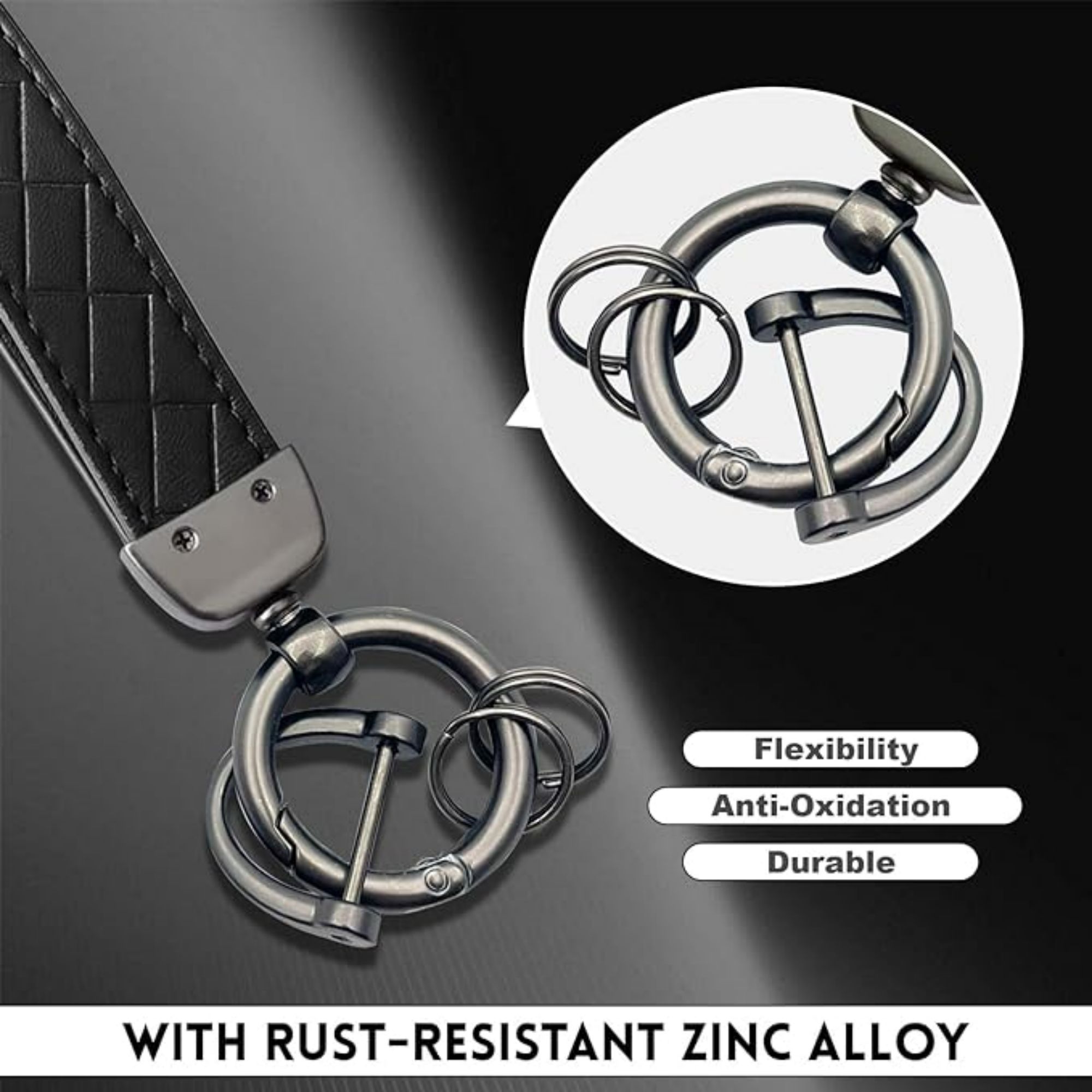 360 Degree Rotating Keychain 6