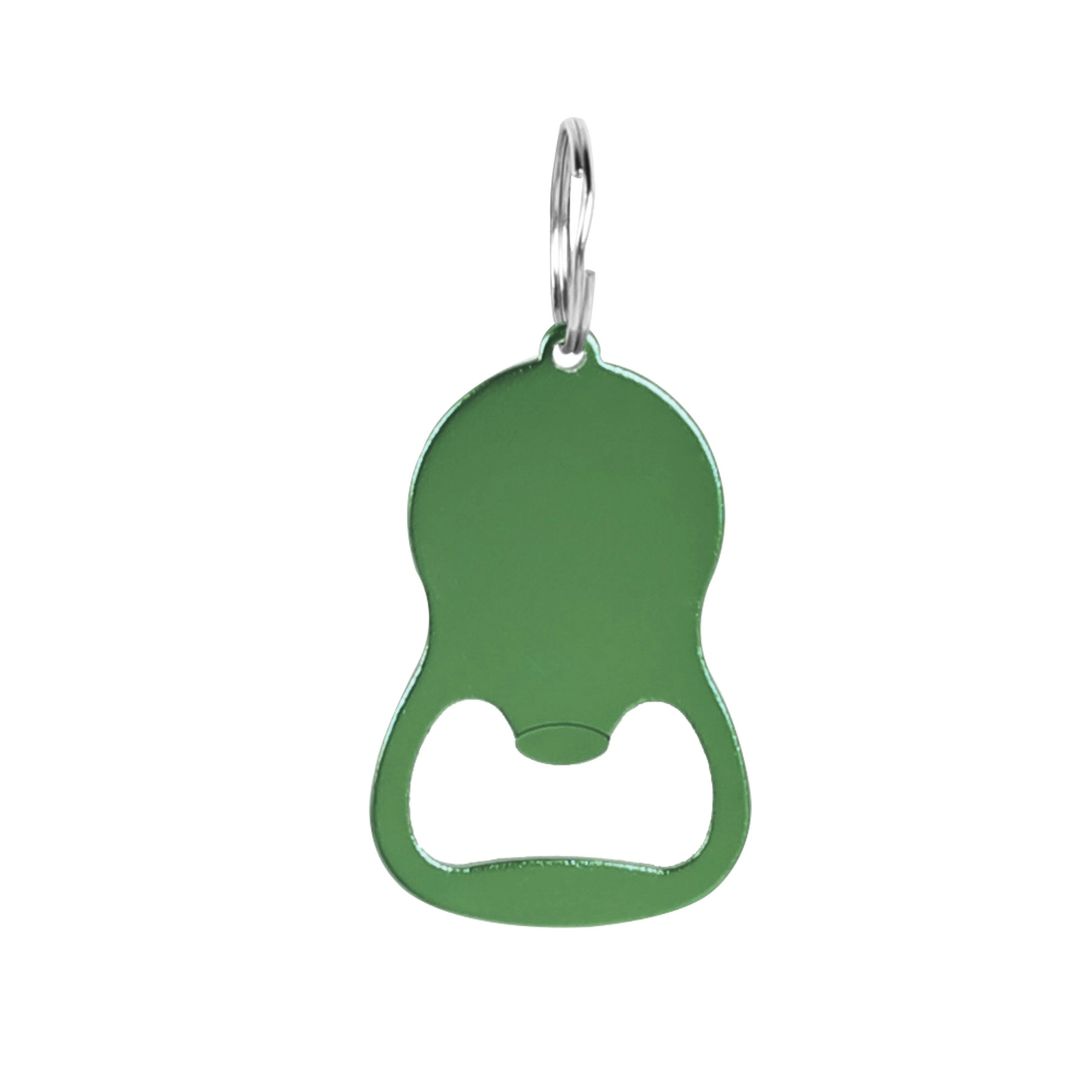 Oval Metal Bottle Opener Keychain 4