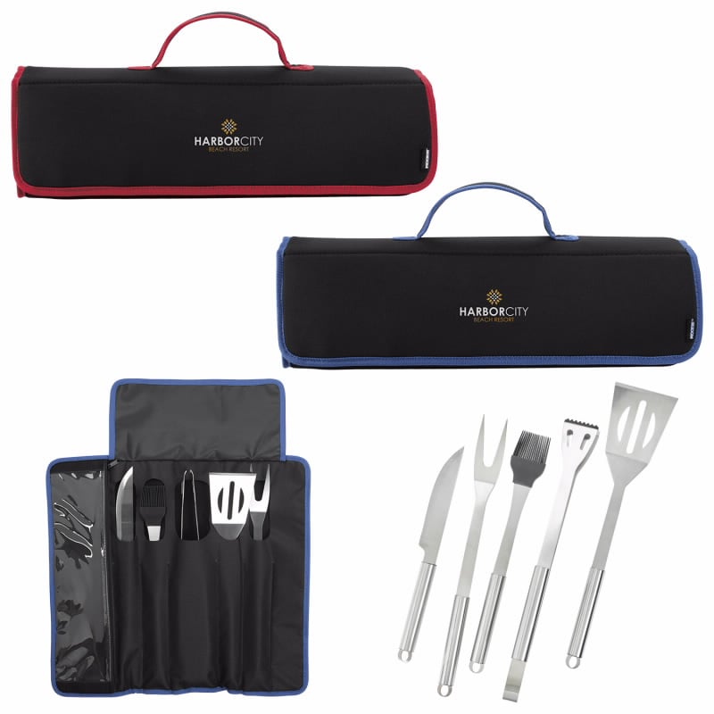 Koozie® Camp 5-piece BBQ Set 8