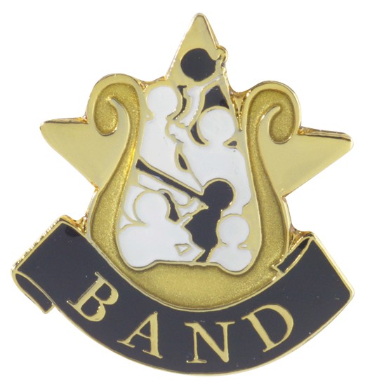 Band Academic Achievement Pin 1