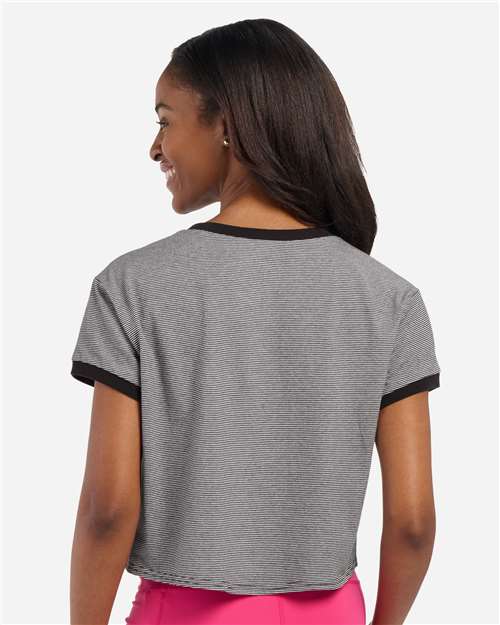 Women's Striped Tie Front T-Shirt - BW2107 10