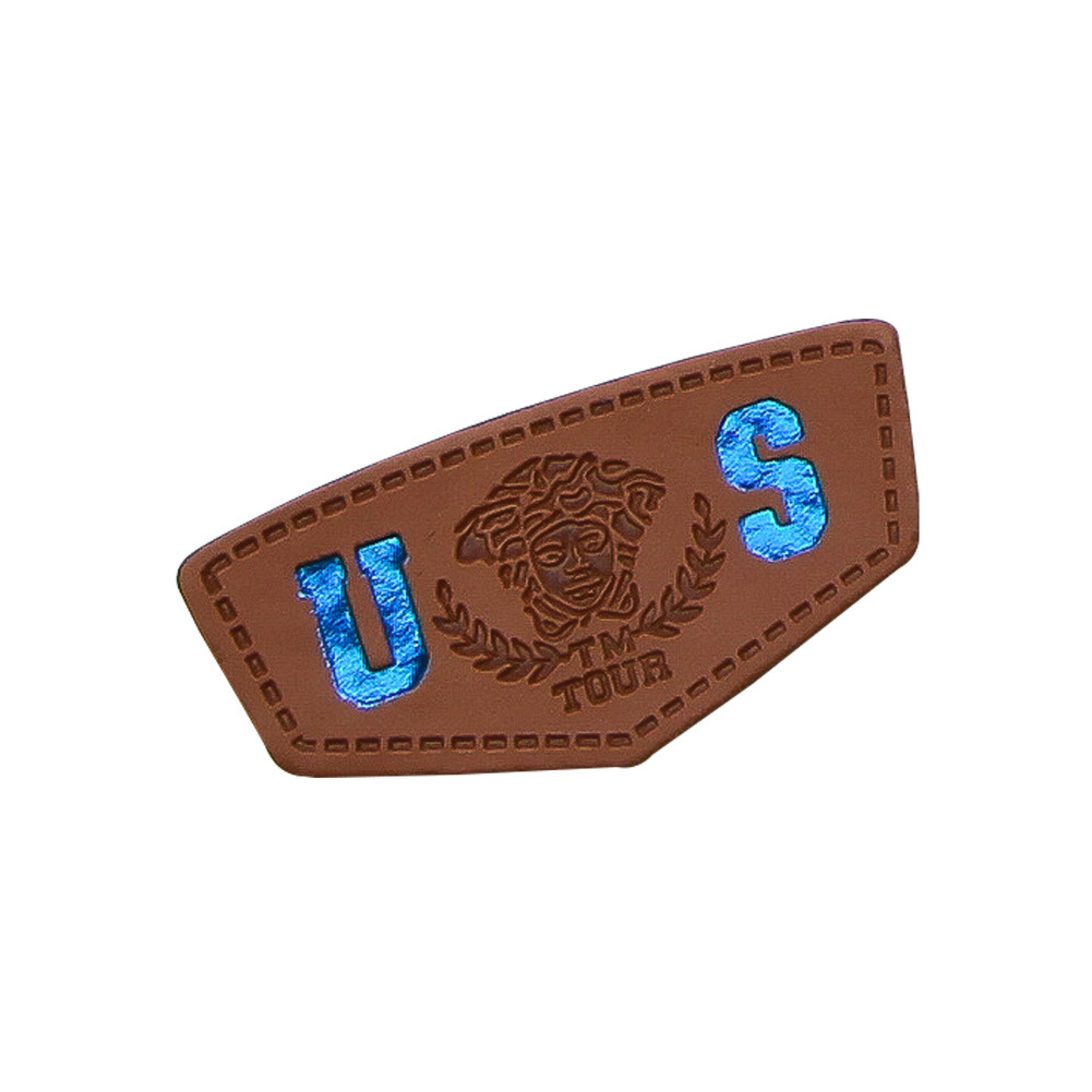 Custom Faux Leather Patch 3" 7