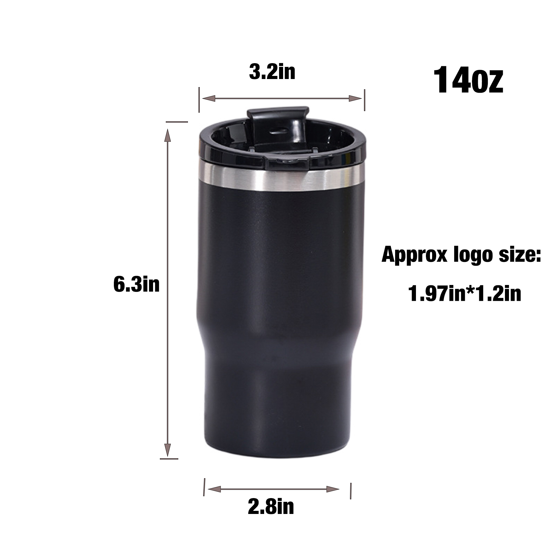 4 In 1 Stainless Steel Can Cooler, custom koozie with logo imprint 8