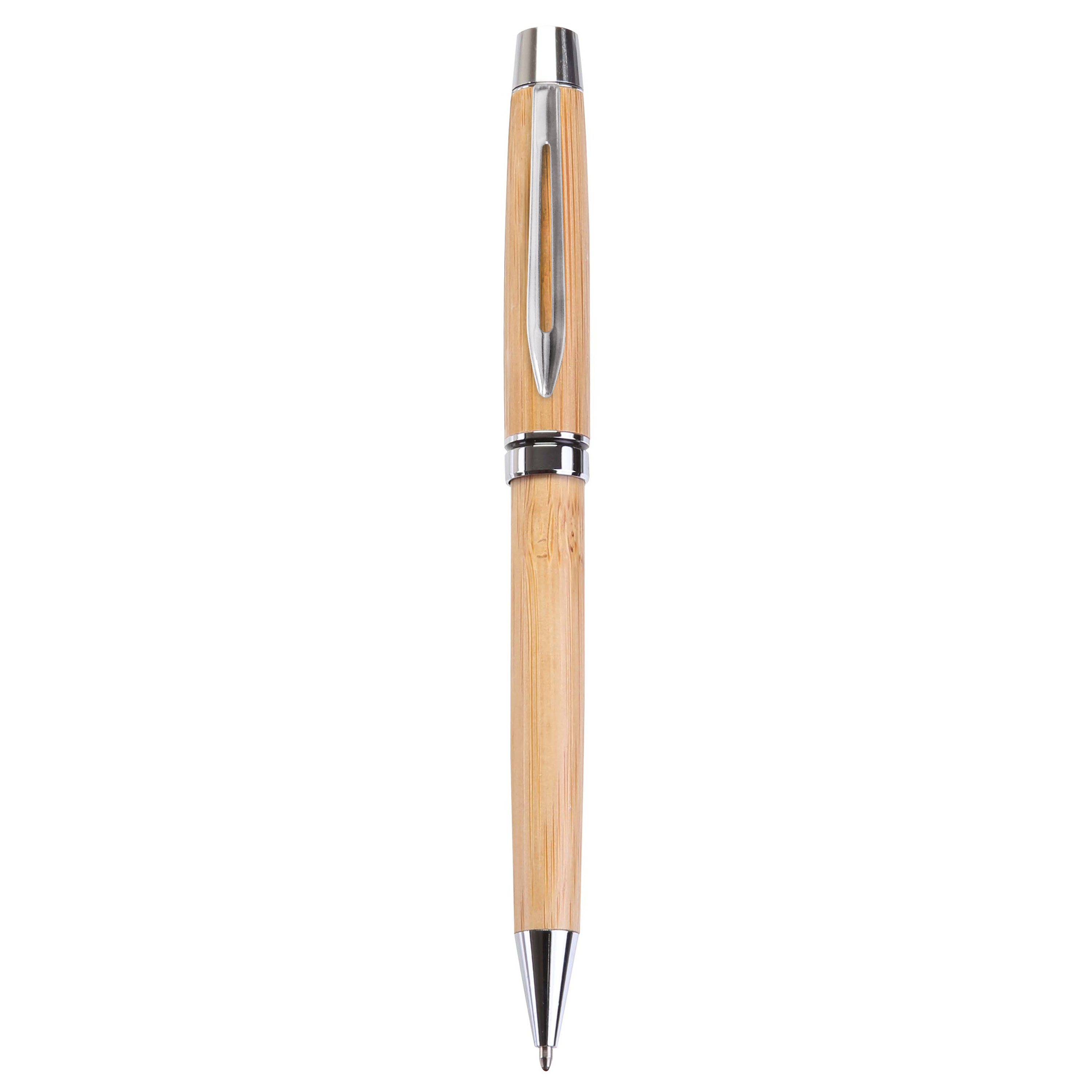 Luna Bamboo Twist Ballpoint Pen 2