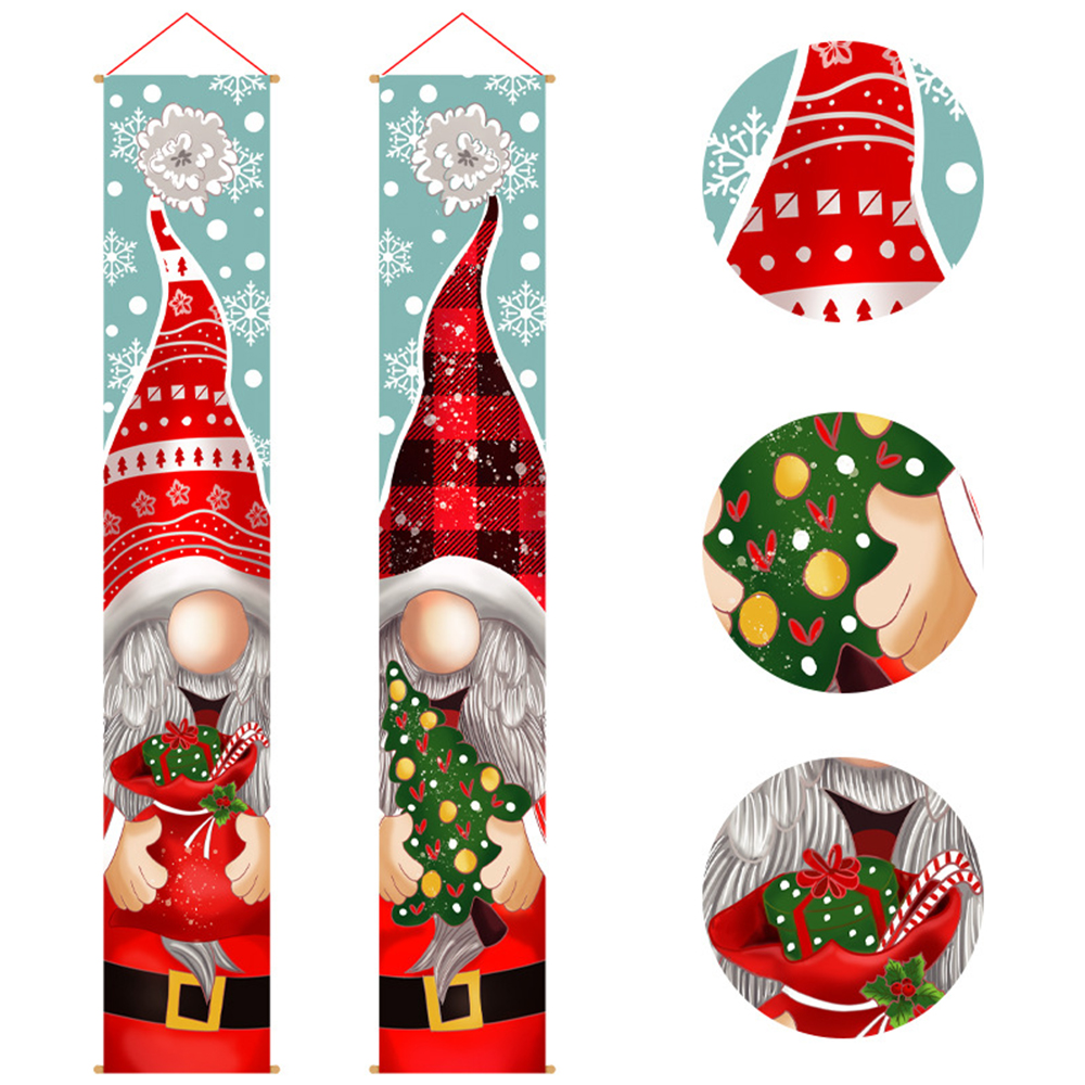 Christmas No Face Man Door Hanger, promotional household item with logo imprint 5